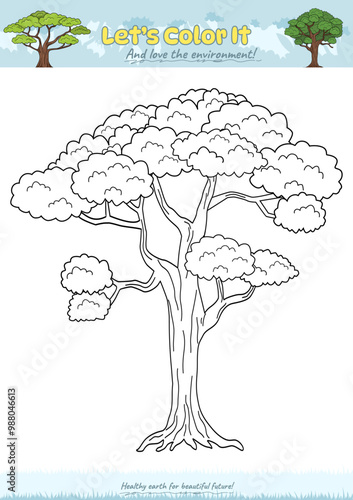 Lets color it Tree