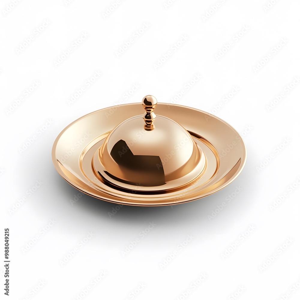Elegant 3D Serving Plate for Catering and Food Presentation Icon Elegant 3D Serving Plate for Catering and Food Presentation Icon