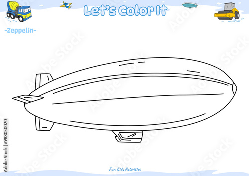 Lets color it Zeppelin 2