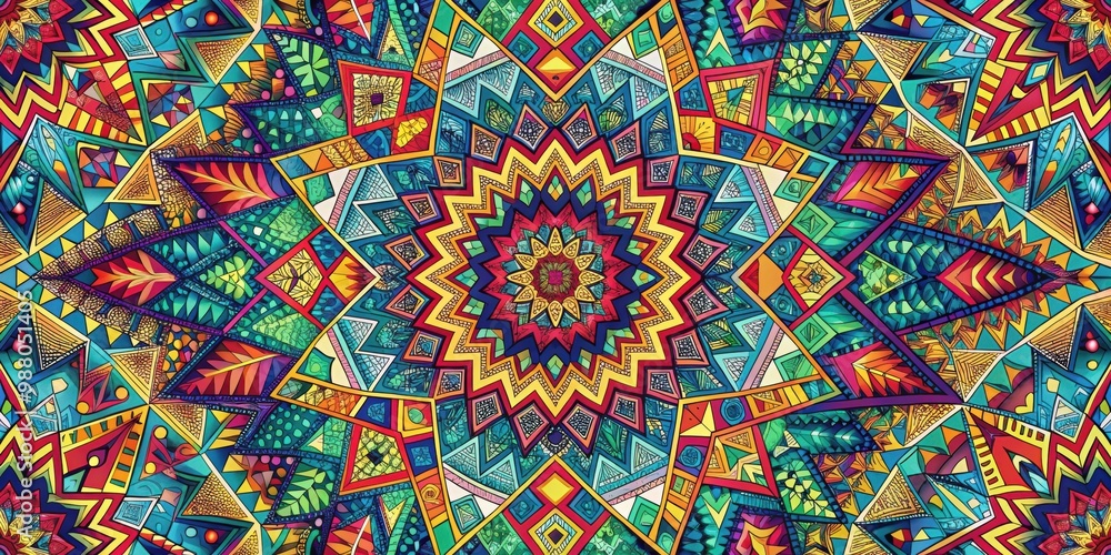 Abstract geometric art pattern with vibrant colors and intricate shapes, geometric, abstract, art, pattern, design Abstract geometric art pattern with vibrant colors and intricate shapes, geometric, abstract, art, pattern, design