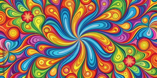 Groovy and colorful textures background, groovy, colorful, textures, retro, psychedelic, abstract, pattern, vibrant, 70s