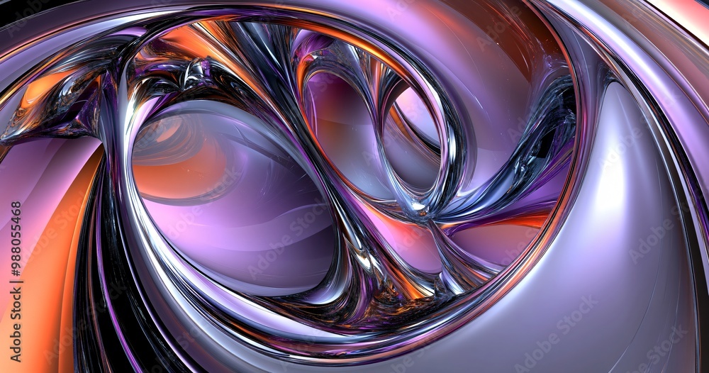 Elegant Abstract Background Featuring Glass and Metal Shapes in Close-Up Elegant Abstract Background Featuring Glass and Metal Shapes in Close-Up