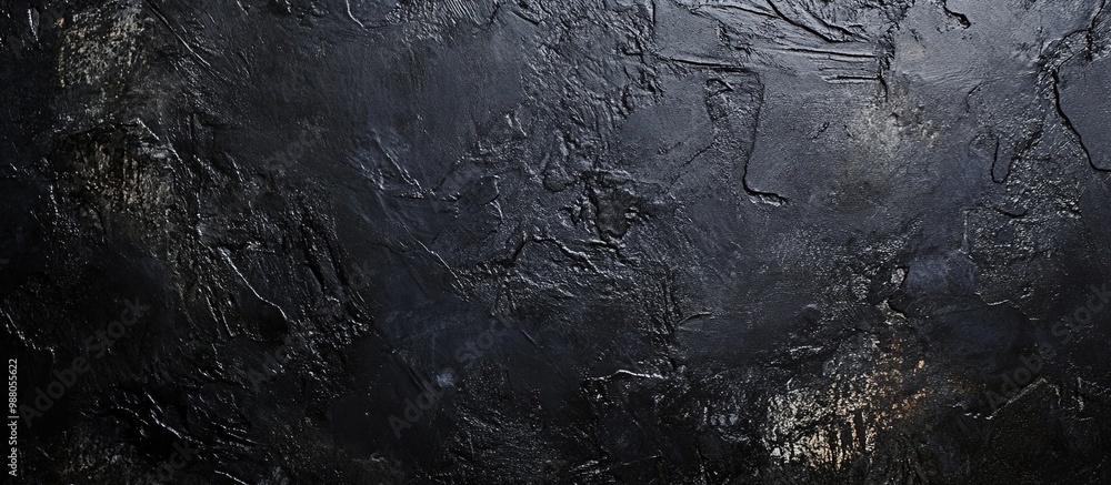 Black Textured Background. Art Black Concrete Texture For Black Background. Generate Ai Image Black Textured Background. Art Black Concrete Texture For Black Background. Generate Ai Image