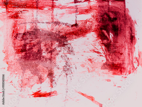 bloody walls. scary criminal concept, dried blood splashes on white cement walls. Crime, murder, Blood splatter, horror wall, scary bloody wall