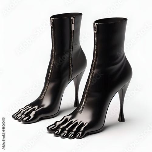 High Heels, Higher Quirk: Toe Boots