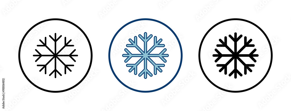 Snowflake icon vector isolated on white background. snow icon vector. Symbol of winter, frozen Snowflake icon vector isolated on white background. snow icon vector. Symbol of winter, frozen