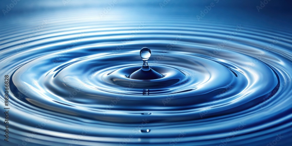 Clear water drop with circular waves, water, drop, circle, ripple, purity, nature, reflection, liquid,fresh, purity, clean Clear water drop with circular waves, water, drop, circle, ripple, purity, nature, reflection, liquid,fresh, purity, clean
