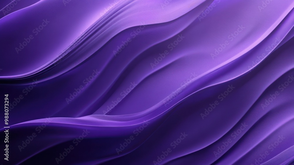 Obraz premium Abstract Purple Waves