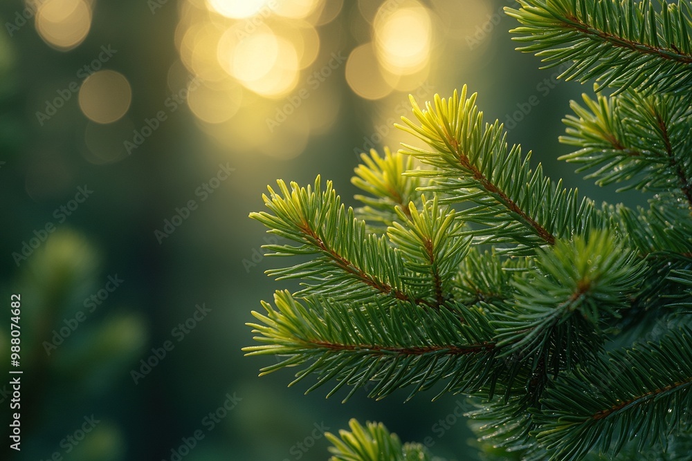 Close-Up of Lush Green Princess Pine with Vibrant Vivid Colors and Detailed Texture in Nature Close-Up of Lush Green Princess Pine with Vibrant Vivid Colors and Detailed Texture in Nature