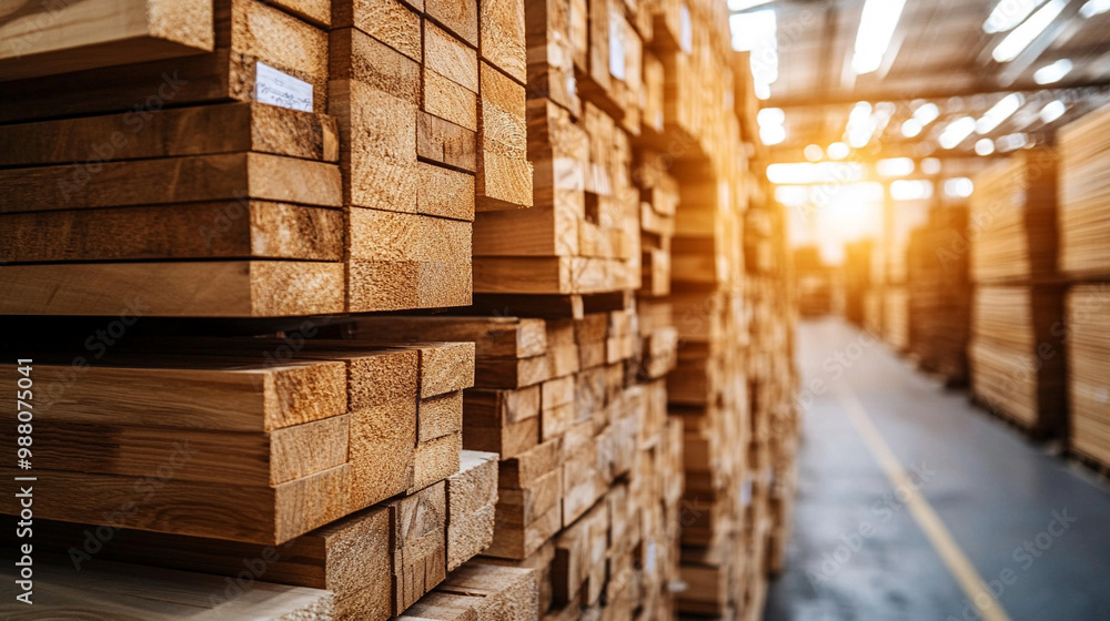 wooden planks neatly arranged, symbolizing order, industry, and craftsmanship. The repetition and natural texture convey strength, durability, and the timeless beauty of wood in construction wooden planks neatly arranged, symbolizing order, industry, and craftsmanship. The repetition and natural texture convey strength, durability, and the timeless beauty of wood in construction