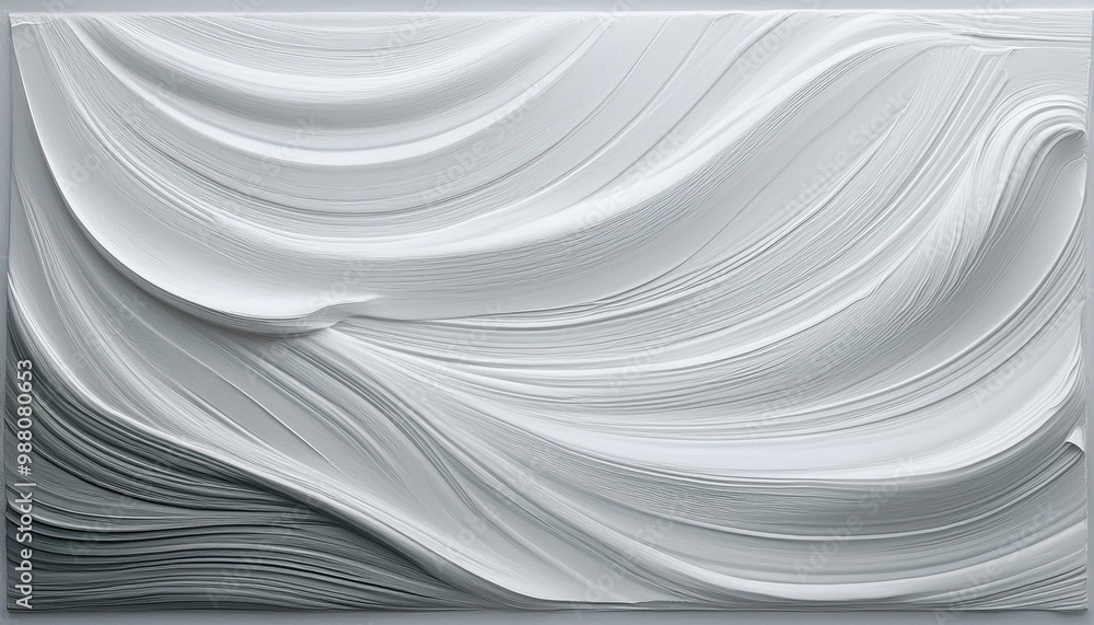 Set of horizontal brush strokes in different shades of white. Abstract white blurred texture Set of horizontal brush strokes in different shades of white. Abstract white blurred texture