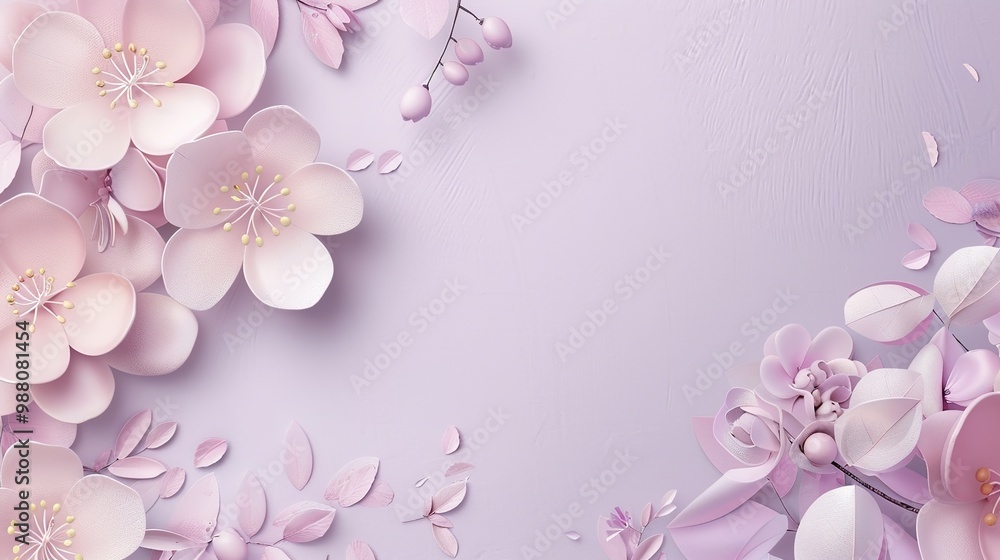 A simple yet charming light purple background decoration. The light purple hue is soft and soothing, creating an inviting atmosphere. The decoration might include delicate patterns or textures that ad A simple yet charming light purple background decoration. The light purple hue is soft and soothing, creating an inviting atmosphere. The decoration might include delicate patterns or textures that ad