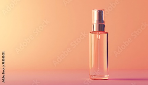 Clear Glass Spray Bottle.