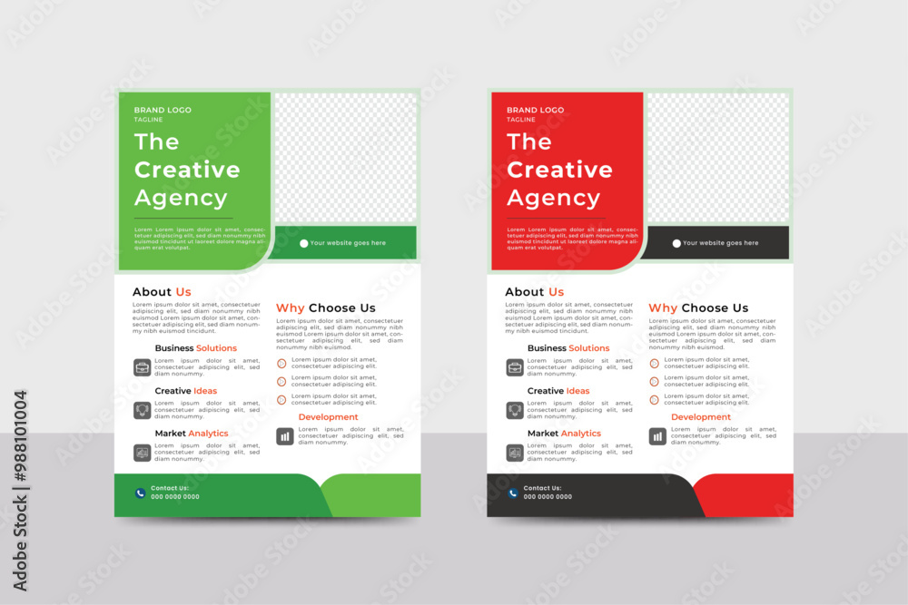 a bundle of 2 templates of a4 flyer template, modern flyer template, marketing, business proposal, promotion, advertise, publication, editable vector template design, high demand flyer a bundle of 2 templates of a4 flyer template, modern flyer template, marketing, business proposal, promotion, advertise, publication, editable vector template design, high demand flyer