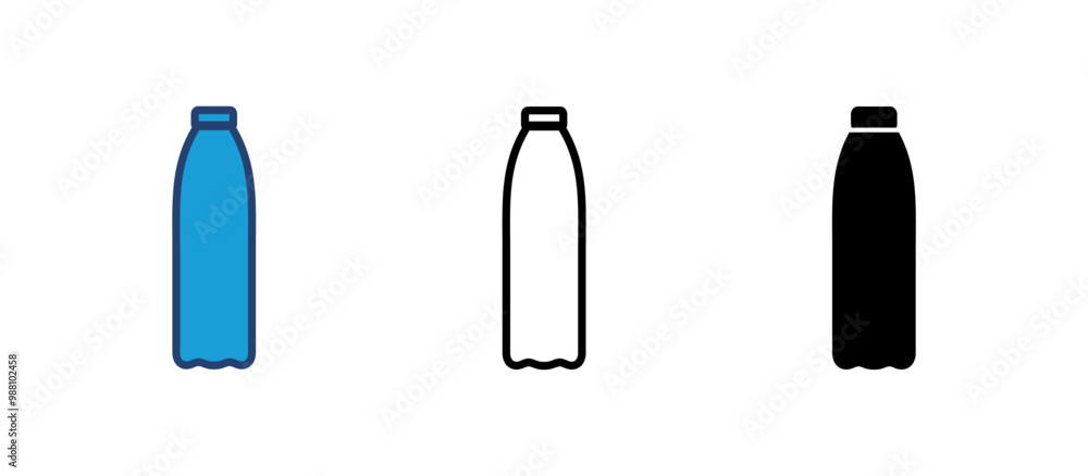 Bottle icon vector. bottle vector icon Bottle icon vector. bottle vector icon