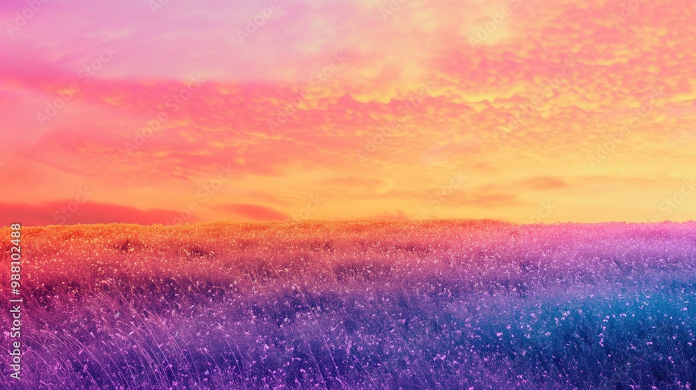 colorful flowers field in sunny day colorful flowers field in sunny day