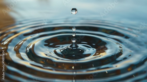 Water Drop Ripples