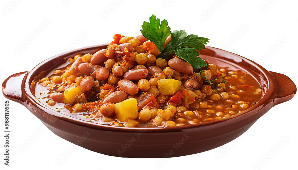 Argentinian Locro with Beans and Sausages Argentinian Locro with Beans and Sausages