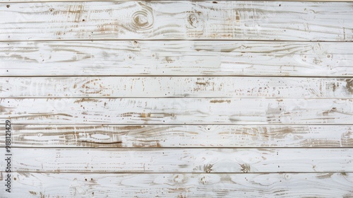 White Wooden Plank Background photo