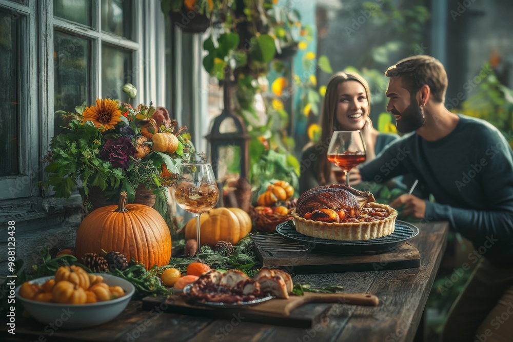 Celebration thanksfiving day witin family Celebration thanksfiving day witin family