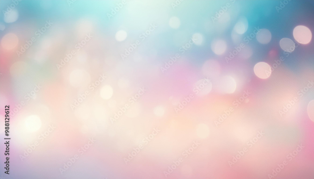 Fototapeta premium Abstract blur soft gradient pastel dreamy background
