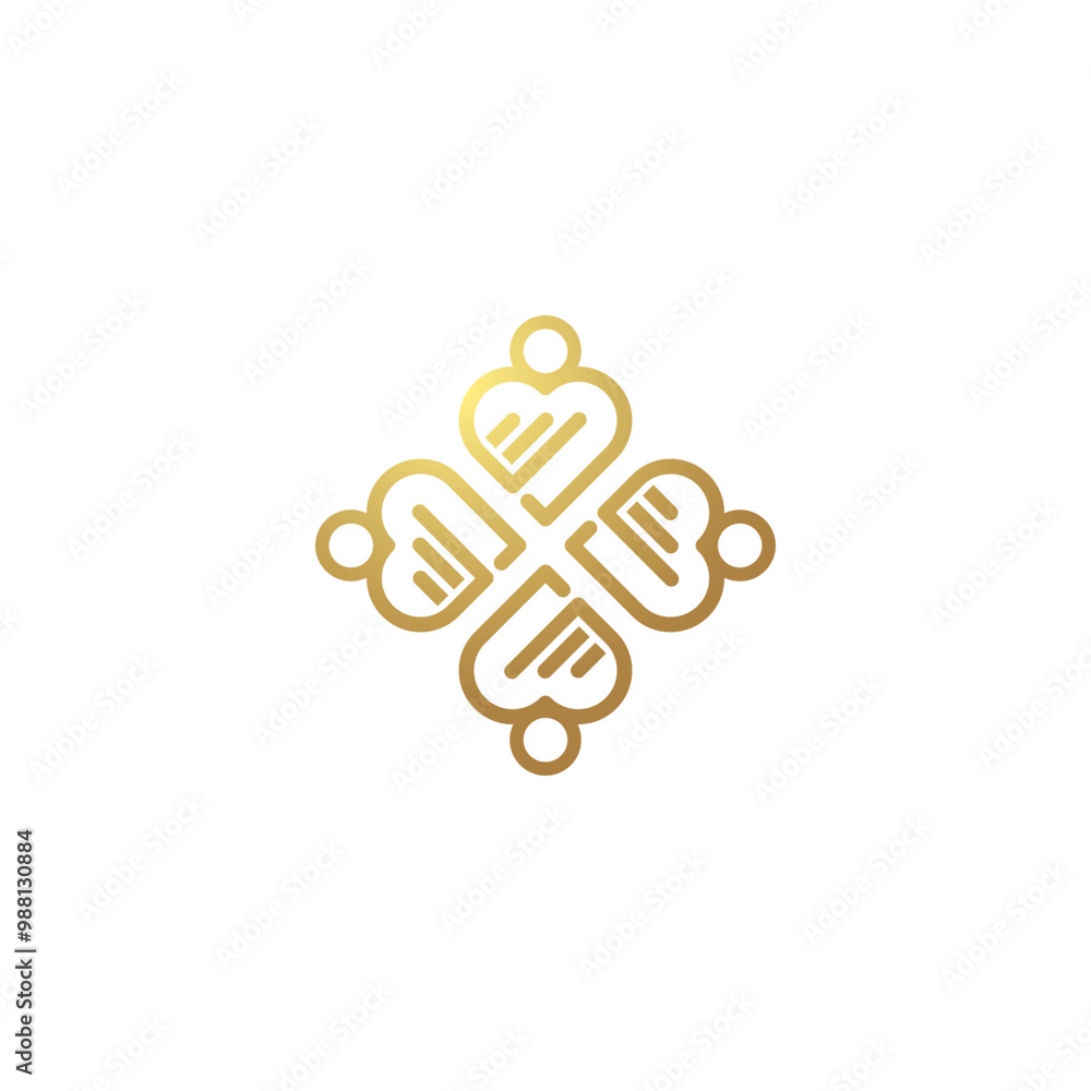 Fototapeta premium love with person icon