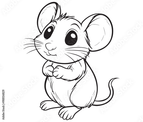 Mouse silhouette vector, Mouse and cheese, Mouse animal