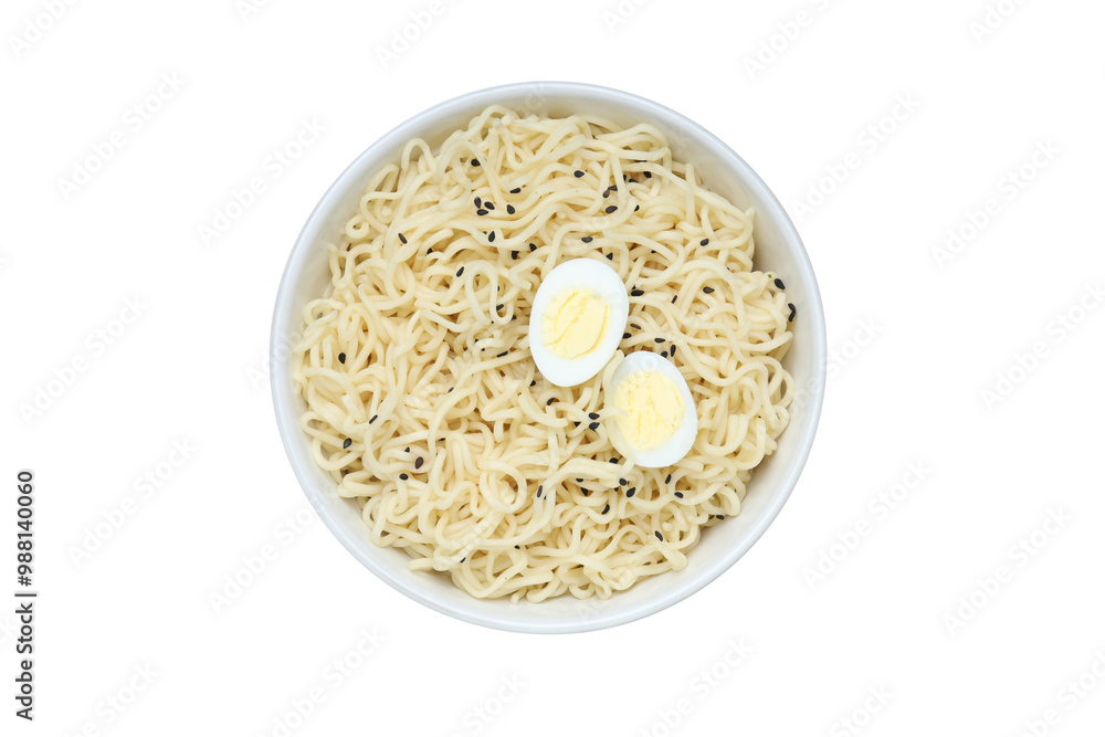 Concept of tasty fast food - instant noodles, isolated on white background Concept of tasty fast food - instant noodles, isolated on white background