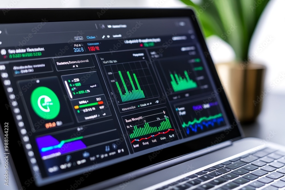 A close-up of a PPC ad campaign on a dashboard, showing real-time impressions, clicks, and conversion data A close-up of a PPC ad campaign on a dashboard, showing real-time impressions, clicks, and conversion data