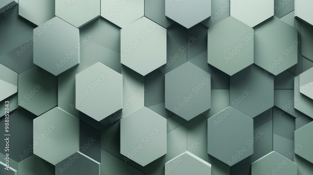 Abstract Hexagon Pattern Abstract Hexagon Pattern