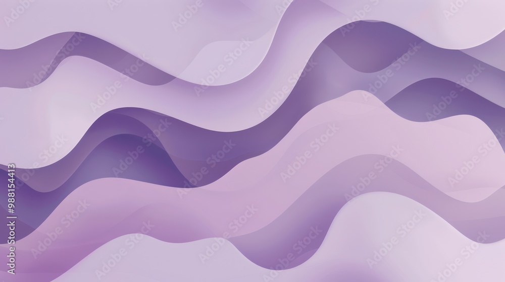Obraz premium Abstract Purple Wave Background