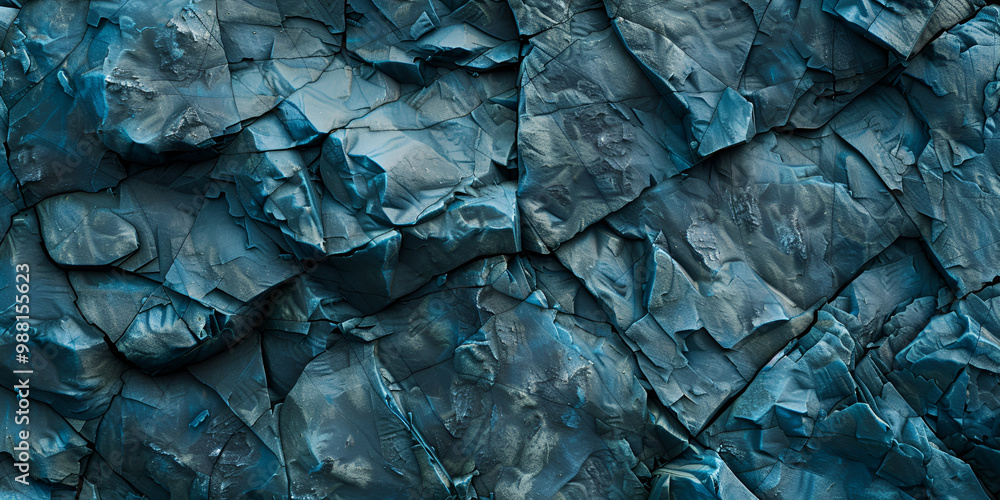 Abstract Textured Blue Rocks Background Abstract Textured Blue Rocks Background
