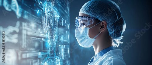 AI technology enhances doctors' ability to perform surgeries with greater precision reducing complications and improving post-operative recovery times