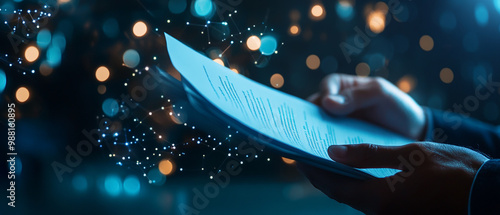 AI-driven document processing allows businessmen to extract key information from contracts and reports enhancing decision-making and overall business efficiency
