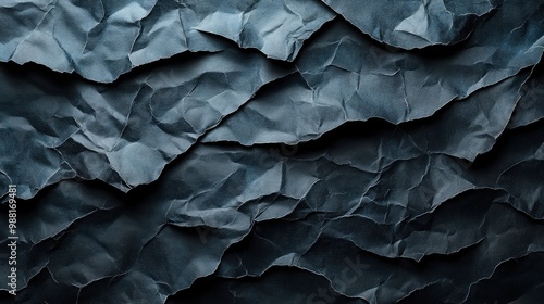 Wallpaper Mural Abstract background. Texture of folded black toner paper and overlay poster. Torontodigital.ca