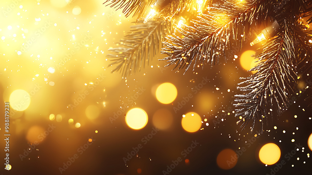 Christmas banner, golden time Christmas banner, golden time