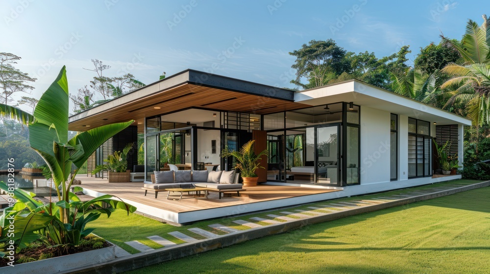 Modern Tropical Villa with Pool