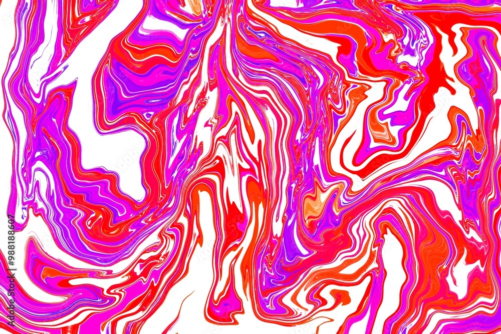 Obraz premium An abstract fluid art painting featuring swirling shades, creating a marble-like texture liquid gradient abstract background. Wallpaper
