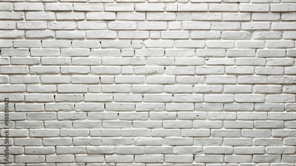 Priming a brick wall with white paint before renovation, primer, brick wall, white paint, renovation, construction Priming a brick wall with white paint before renovation, primer, brick wall, white paint, renovation, construction