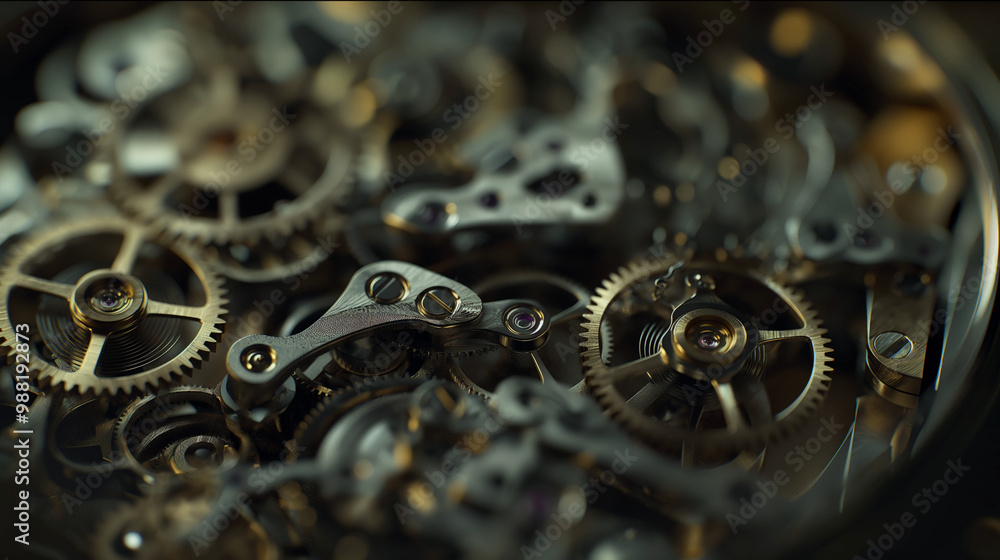 Intricate dismantled mechanical watch with detailed gears and springs on dark background, symbolizing precision and complexity in teardown analysis. Intricate dismantled mechanical watch with detailed gears and springs on dark background, symbolizing precision and complexity in teardown analysis.