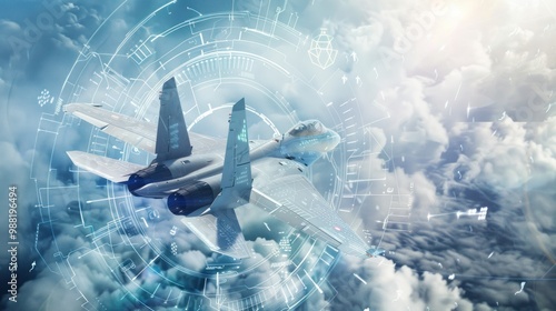 Jet Fighter in the Sky