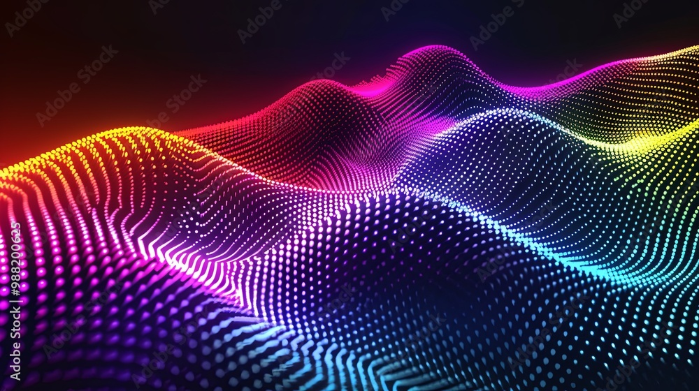 background with color abstract wave dots background background with color abstract wave dots background