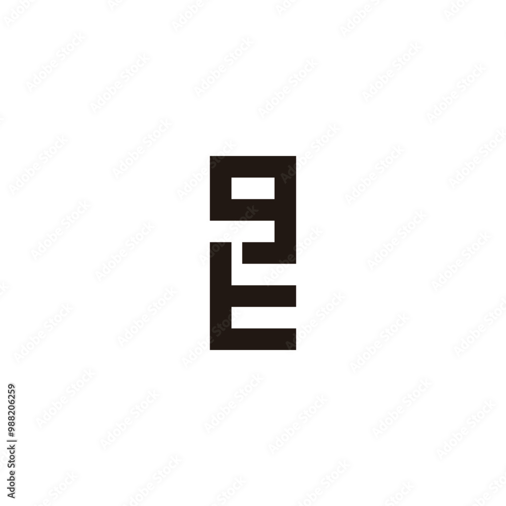 Letter t g square geometric symbol simple logo vector Letter t g square geometric symbol simple logo vector