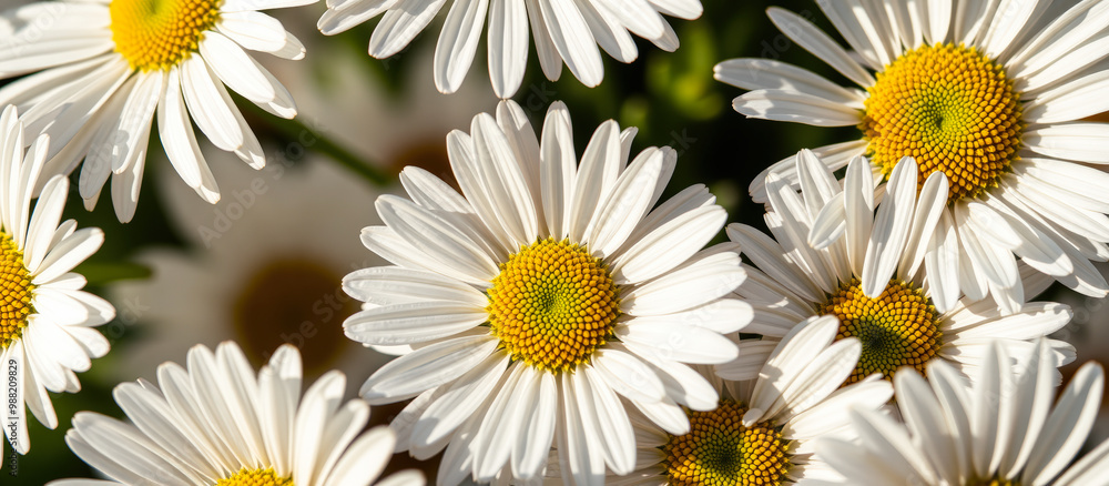 Fototapeta premium Close-up of a Daisy Flower