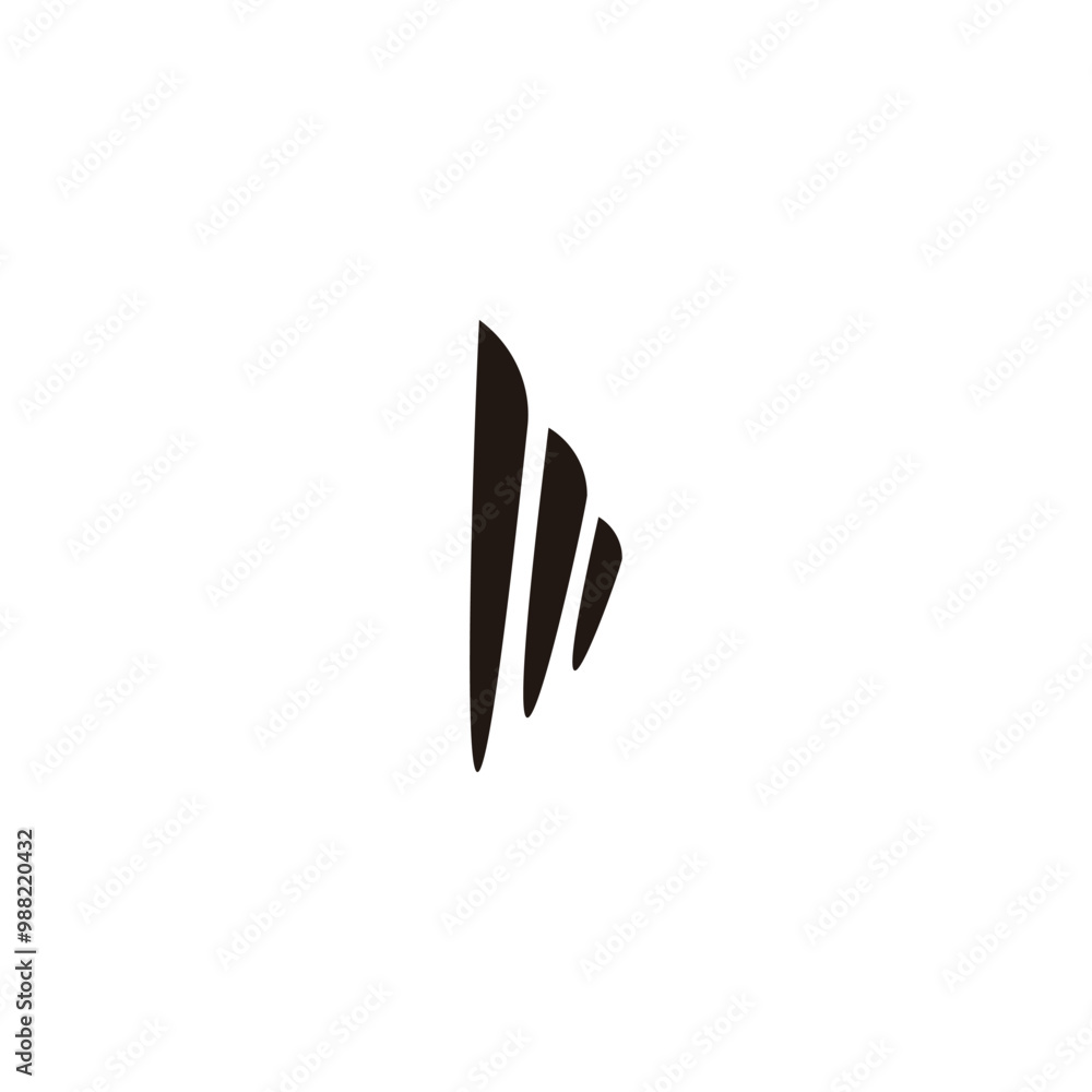 Letter M lines, cool geometric symbol simple logo vector Letter M lines, cool geometric symbol simple logo vector