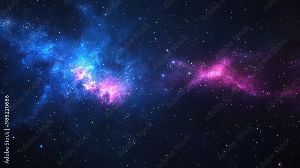 Captivating Cosmic Tapestry: A Mesmerizing Interstellar Scene Captivating Cosmic Tapestry: A Mesmerizing Interstellar Scene