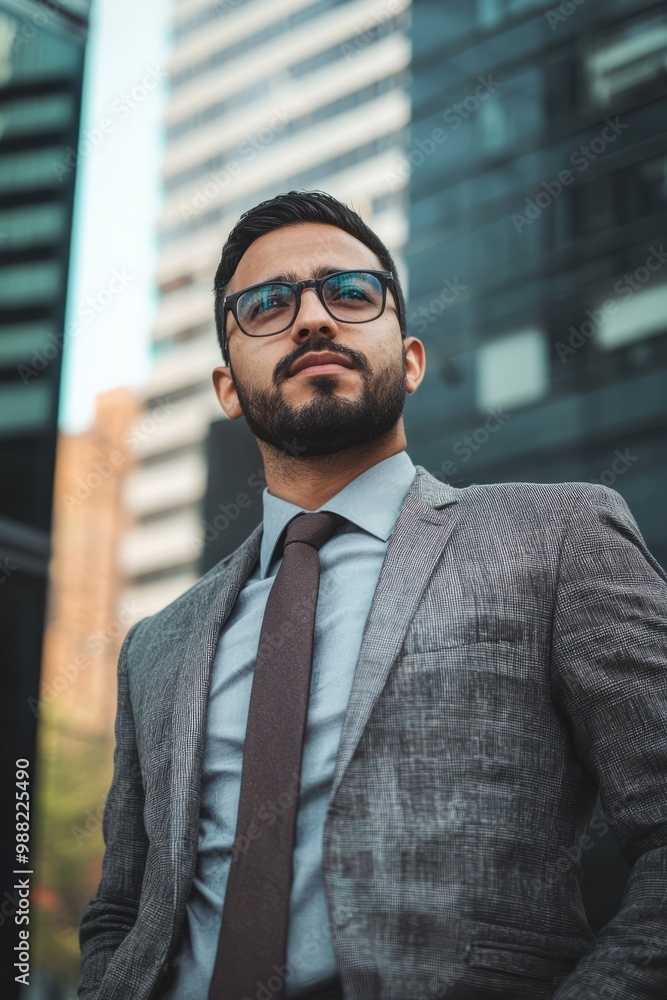 Fototapeta premium A Muslim Business Team Mentors Young Entrepreneurs. They Offer Advice And Guidance Based On Their Experience, Generative AI