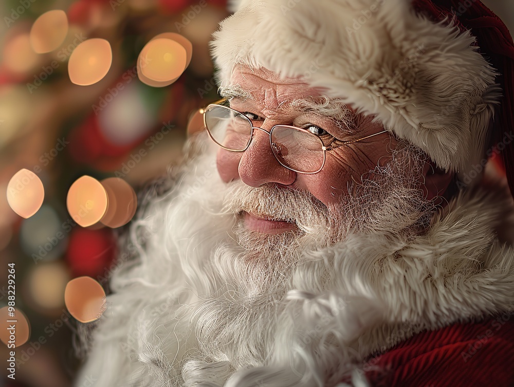 Santa Claus Close-up Portrait Santa Claus Close-up Portrait