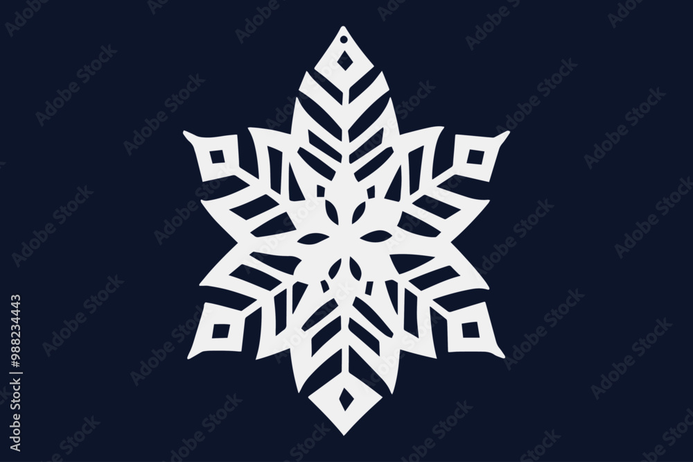 Snowflake Ornament cut file Snowflake Ornament cut file