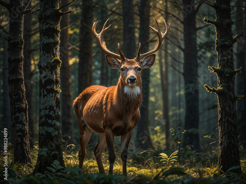 deer in the forest